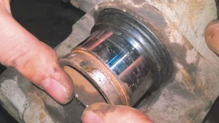 Express dyagnosis of brake system