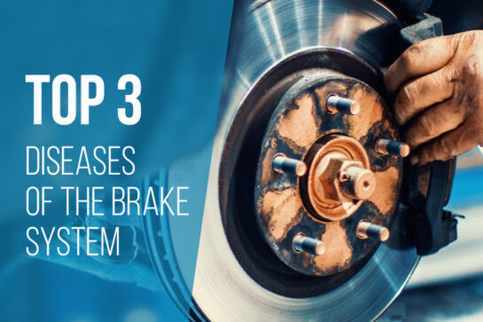 Top 3 diseases of the brake system