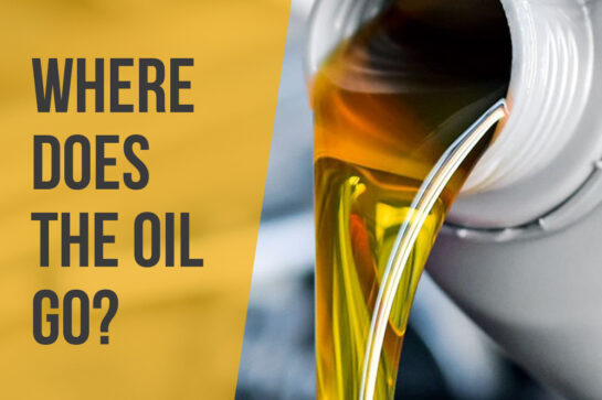 Where does the oil go?