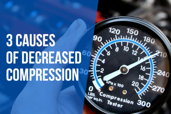 3 causes of decreased compression