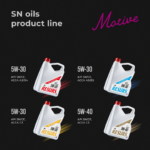 Engine oil 5W-40 API SN/CF A3/B4