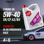 Engine oil 5W-40 API SN/CF A3/B4