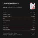 Engine oil 5W-30 API SN/CF A3/B4