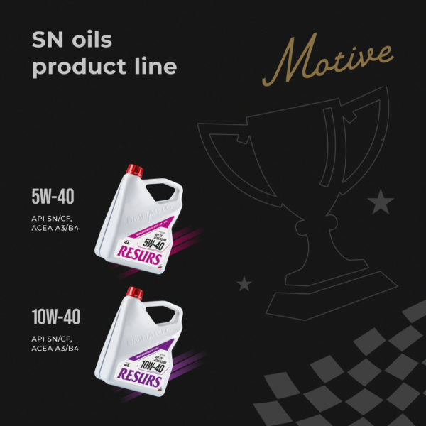 Engine Oil 5W40 API SN/CF C3