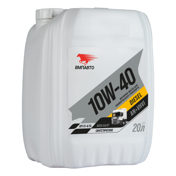Engine oil 10W-40 CI-4/SL E4/E7