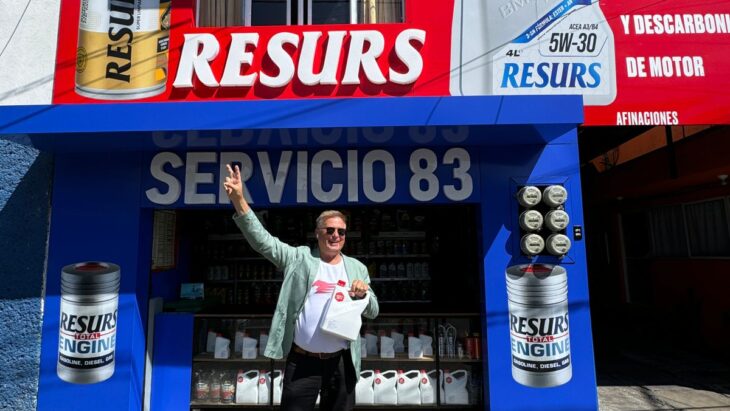 First RESURS fast oil change center opened in Mexico